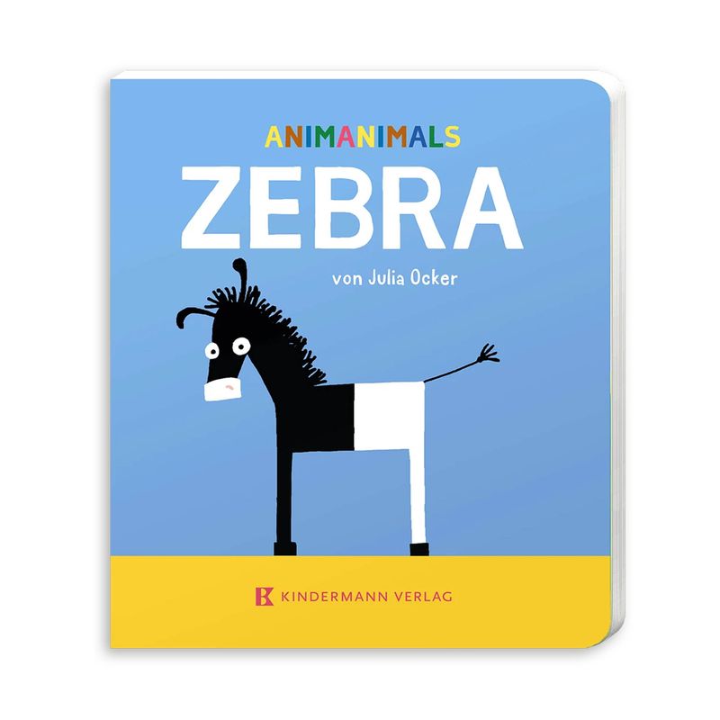 Animanimals picture book "Zebra" (German)