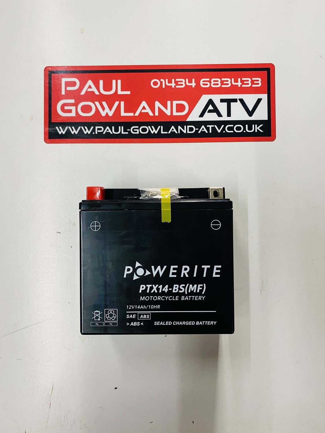 Powerite Battery PTX14BS-12V MF