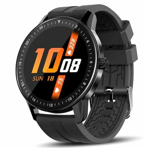 Kospet MAGIC 2 1.3 inch Smart Watch 30 Sport Modes HD 360 x 360 Resolution Screen IP67 Waterproof Bluetooth 4.0 Black Extra Green Strap