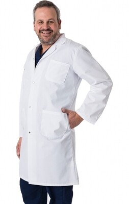 Greentown Classix Unisex Snap Front Lab Coat 4600