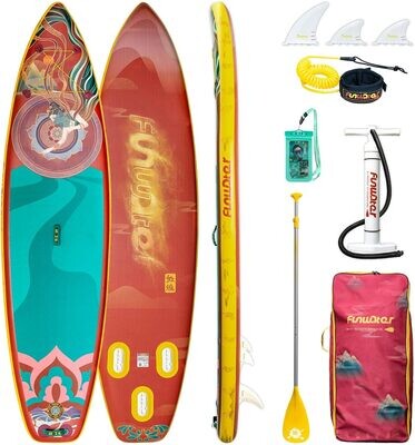 FunWater SUP Inflatable Stand Up Paddle Board Ultra-Light Inflatable Paddleboard