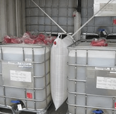 Caja con 60 sacos hinchables - Airbag de Rafia 90x120