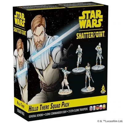 Star Wars Shatterpoint: Hello There (General Kenobi Squad Pack) Star Wars Shatterpoint: Hello There (General Kenobi Squad Pack)