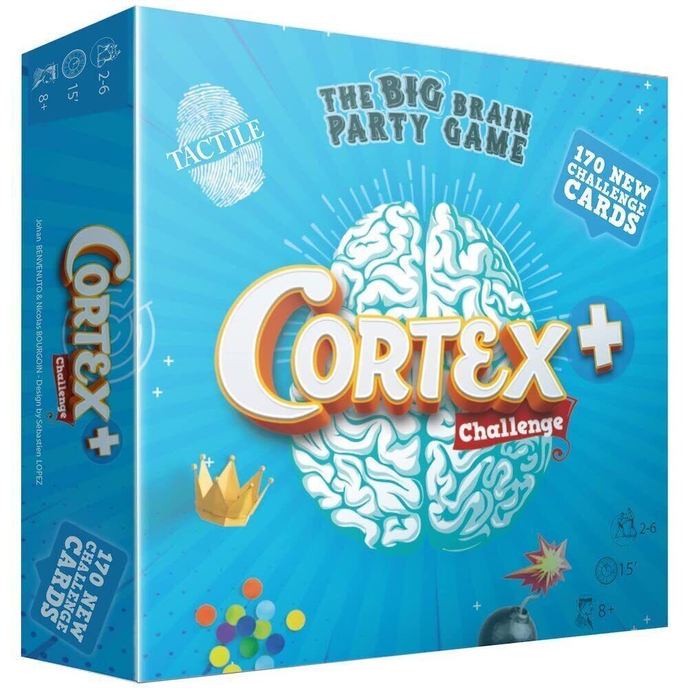 Cortex Challenge Plus. The Brain Party Game of 2 to 6 Players