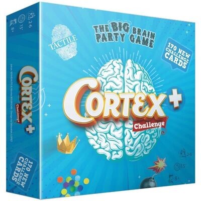 Cortex Challenge Plus. The Brain Party Game of 2 to 6 Players