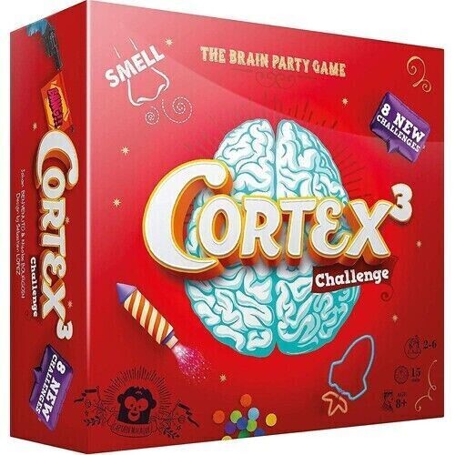 Cortex 3 Challenge. The Brain Party Game of 2 to 6 Players