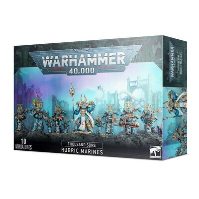 THOUSAND SONS: RUBRIC MARINES - Games Workshop - 40K THOUSAND SONS: RUBRIC MARINES - Games Workshop - 40K