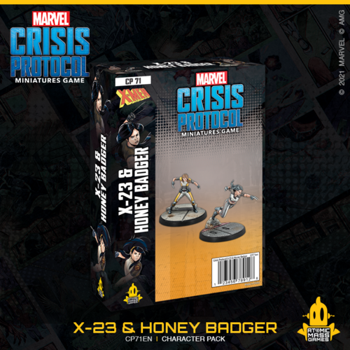X-23 & Honey Badger - Marvel Crisis Protocol X-23 & Honey Badger - Marvel Crisis Protocol