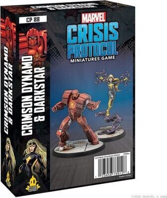 Crimson Dynamo & Darkstar - Marvel Crisis Protocol Crimson Dynamo & Darkstar - Marvel Crisis Protocol