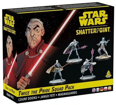 Star Wars Shatterpoint: Twice the Pride (Count Dooku Squad Pack) Star Wars Shatterpoint: Twice the Pride (Count Dooku Squad Pack)