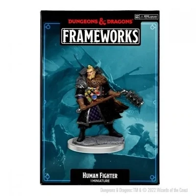 Human Fighter Male - D&D Frameworks (W1)