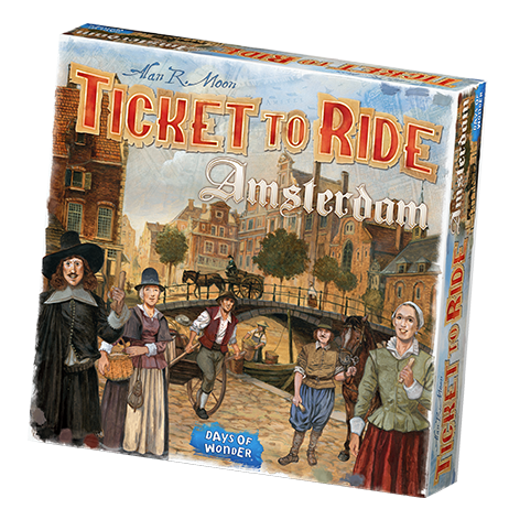 Ticket to Ride Amsterdam- Days of Wonder