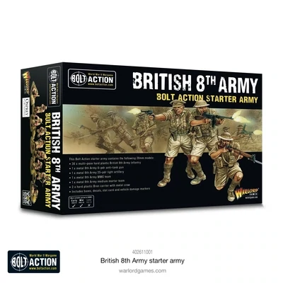 8th Army Starter Army - Bolt Action - Warlord Games 8th Army Starter Army - Bolt Action - Warlord Games