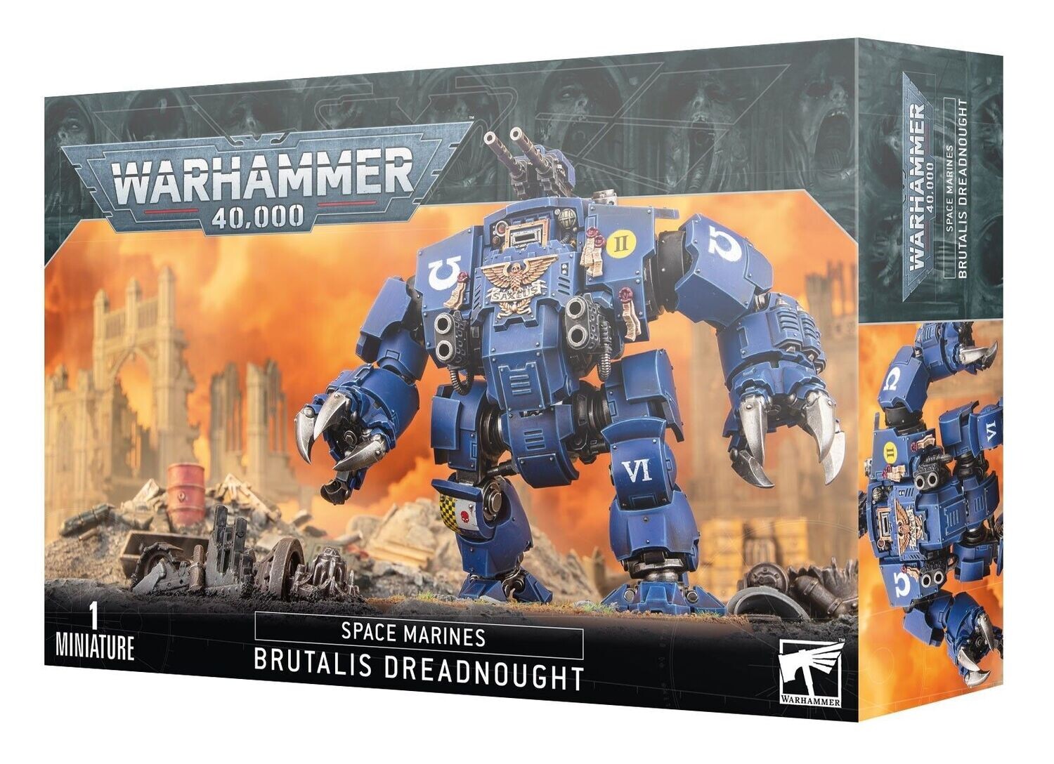 SPACE MARINES: BRUTALIS DREADNOUGHT - Games Workshop - 40K