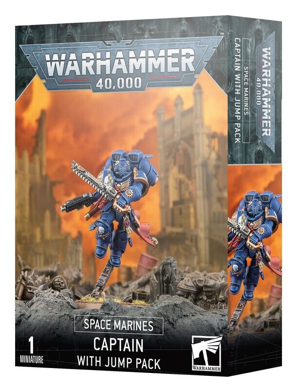 SPACE MARINES: CAPTAIN WITH JUMP PACK  - Games Workshop - 40K