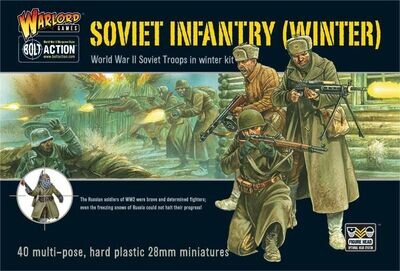 Soviet Winter Infantry - Bolt Action - Warlord Games Soviet Winter Infantry - Bolt Action - Warlord Games