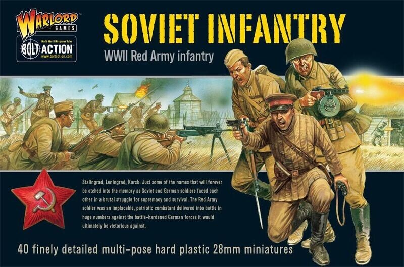 Soviet Infantry - Bolt Action - Warlord Games