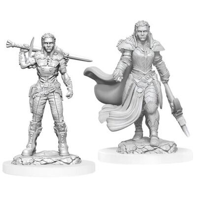 Orc Fighter Female D&D Nolzur's Marvelous Unpainted Miniatures (W20)
