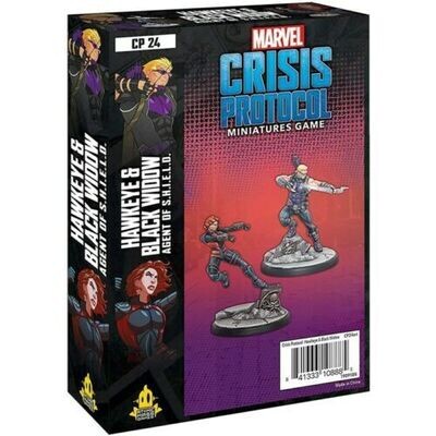 Hawkeye and Black Widow - Marvel Crisis Protocol Hawkeye and Black Widow - Marvel Crisis Protocol