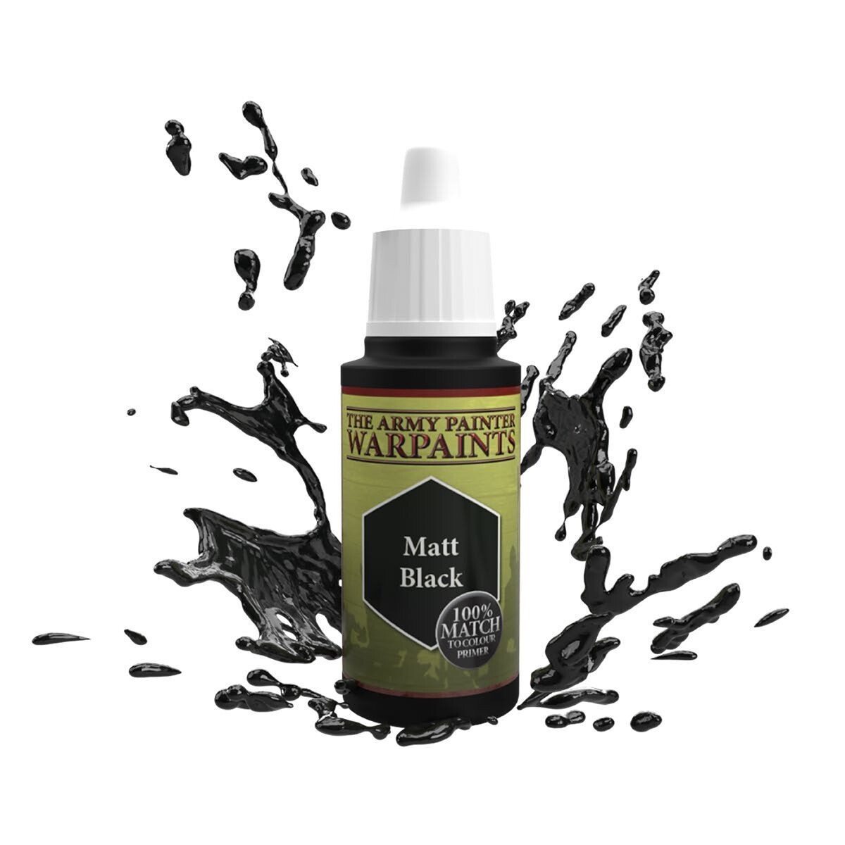 WARPAINTS- Matt Black - The Army Painter