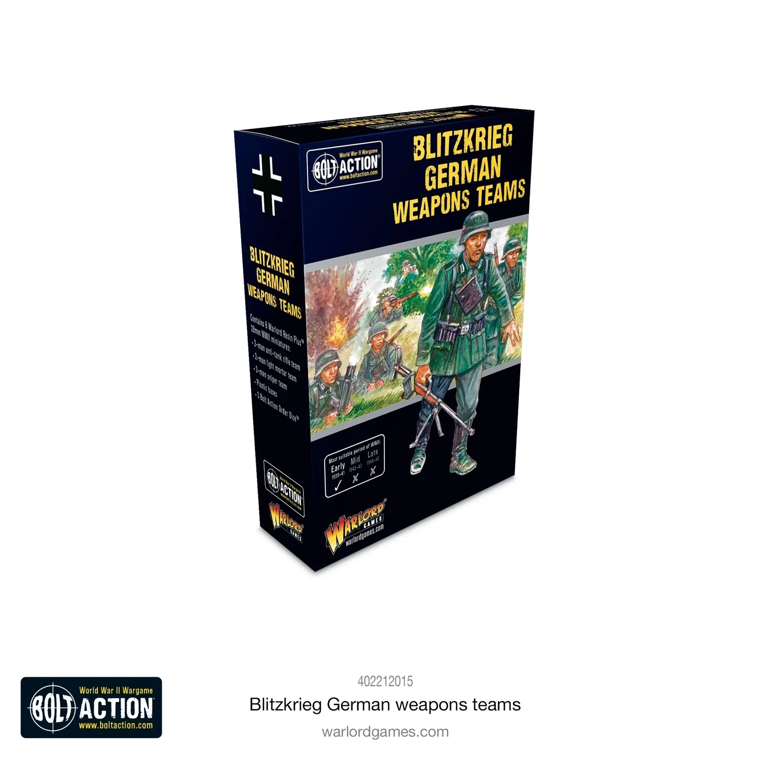 Blitzkrieg German weapons teams - Warlord Games Bolt Action