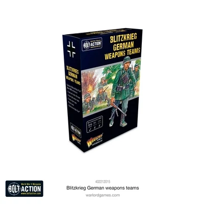 Blitzkrieg German weapons teams - Warlord Games Bolt Action