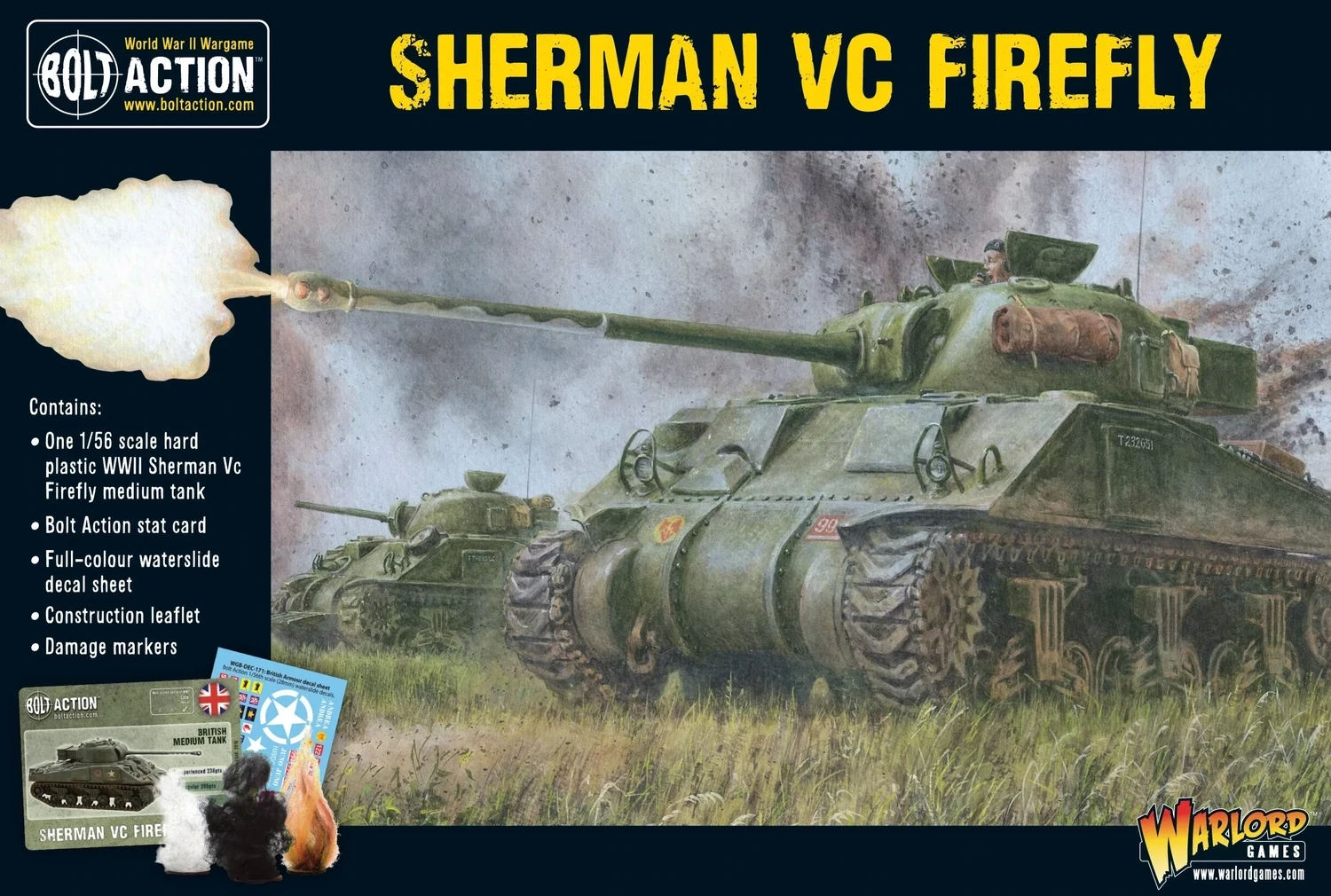 Sherman Firefly Vc - Warlord Games Bolt Action