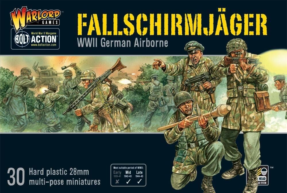 Fallschirmjager (German Paratroopers) - Warlord Games Bolt Action