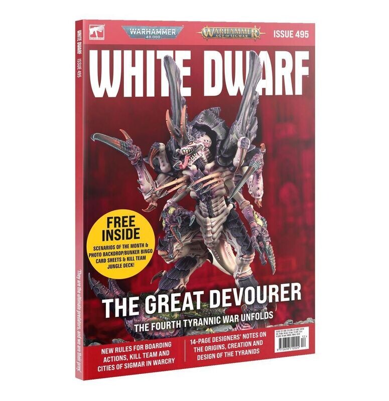 White Dwarf Magazine Issue 495 December 2023 - Games Workshop
