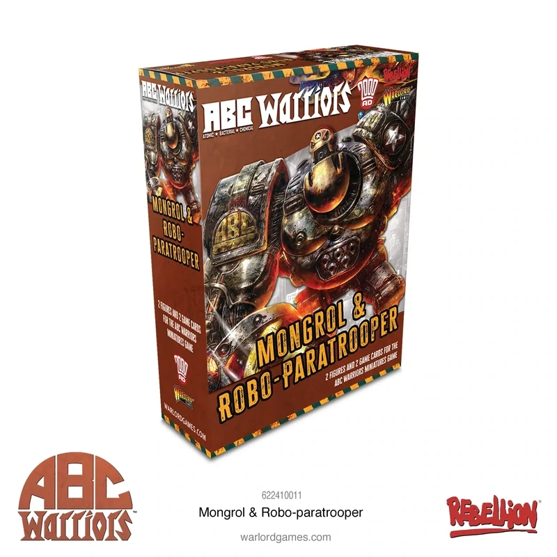 ABC Warriors Mongral & Robo Paratrooper ABC Warriors Mongral & Robo Paratrooper