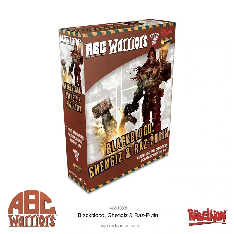ABC Warriors Blackblood Ghengiz & Raz-Putin ABC Warriors Blackblood Ghengiz & Raz-Putin