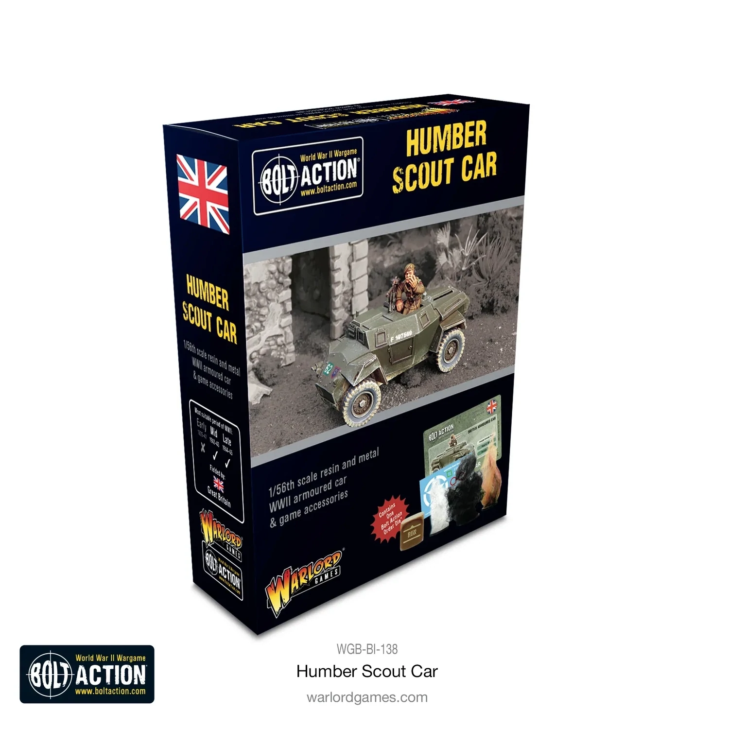 Humber Scout Car - Warlord Games Bolt Action