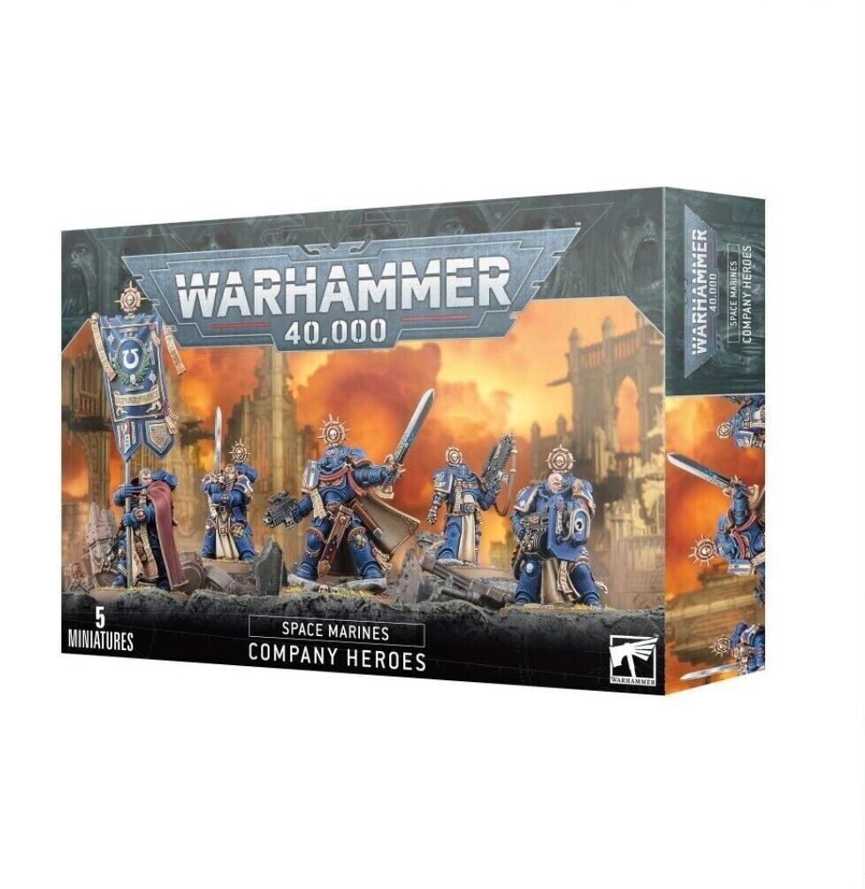 Space Marines Company Heroes  - Games Workshop - 40K