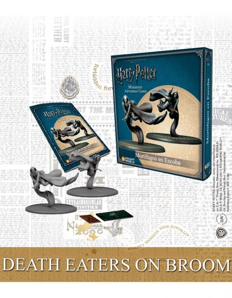 Death Eaters on  Broom - English - Harry Potter Miniature Adventure Game