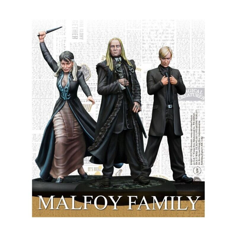 Malfoy Family - Harry Potter Miniature Adventure Game Malfoy Family - Harry Potter Miniature Adventure Game