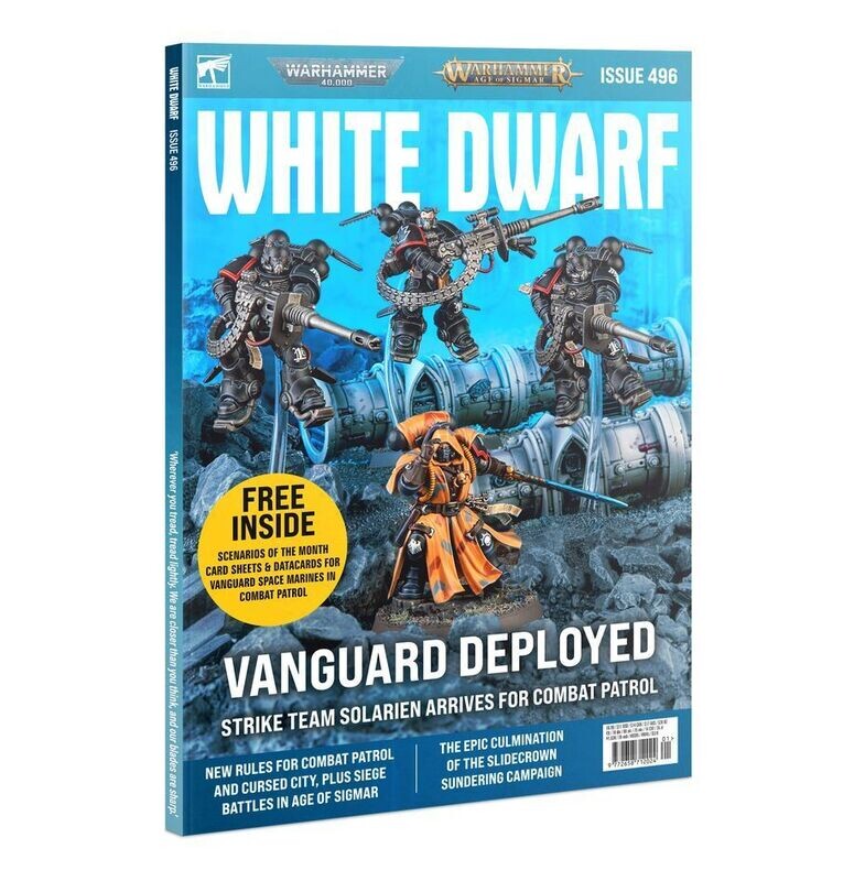 White Dwarf Magazine Issue 496 Jan-24 - Games Workshop