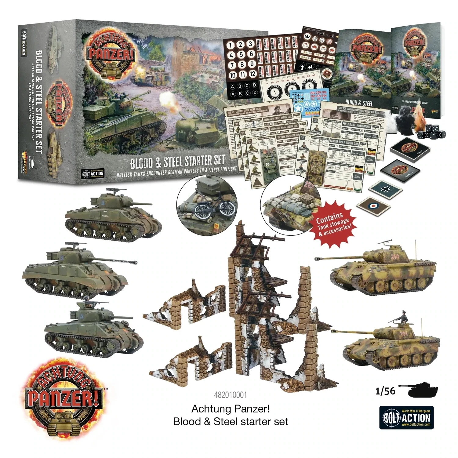 Blood & Steel starter set -Achtung Panzer!