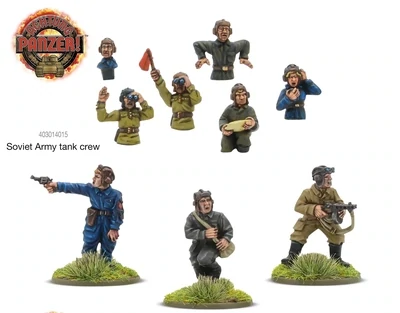 Soviet Army tank crew - Achtung Panzer! Soviet Army tank crew - Achtung Panzer!