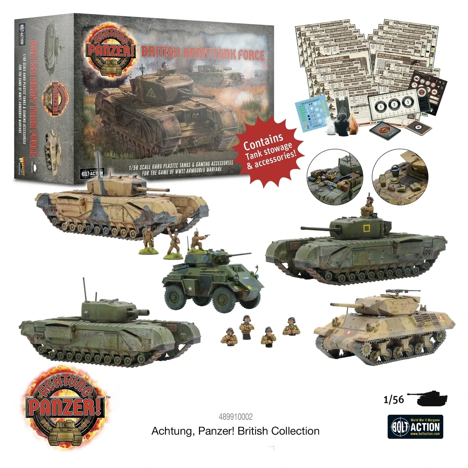 British Army Tank Force - Achtung Panzer!