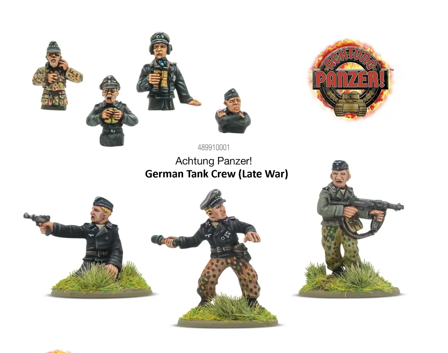 German Tank Crew (Late War) - Achtung Panzer!