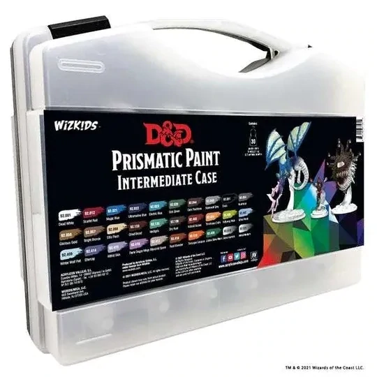 Intermediate Case: D&D Prismatic Paint (W1) set Intermediate Case: D&D Prismatic Paint (W1) set