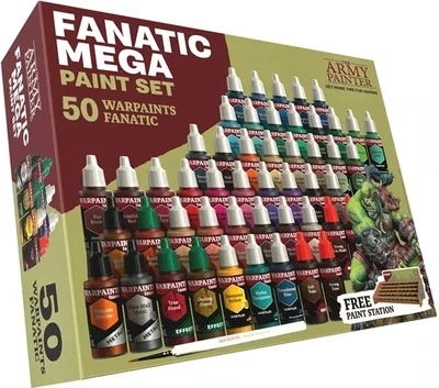 Warpaints Fanatic: Mega Set - Army Painter Warpaints Fanatic: Mega Set - Army Painter