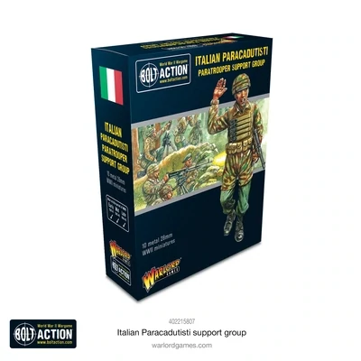 Italian Paracadutisti Support Group - Warlord Games Bolt Action