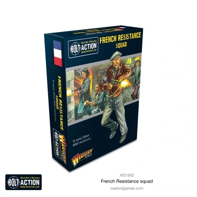 French Resistance Squad - Warlord Games Bolt Action