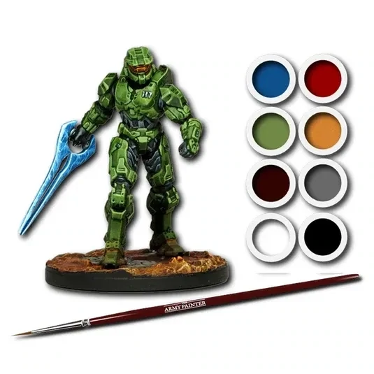Master Chief Paint Set - Halo: Flashpoint Master Chief Paint Set - Halo: Flashpoint