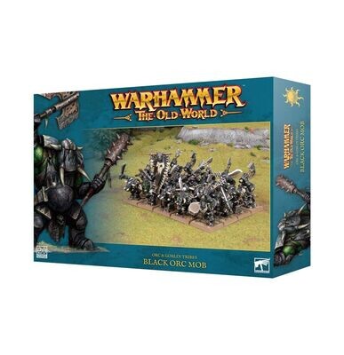 Orc & Goblin Tribes: Black Orc Mob - Wahammer The Old World Orc & Goblin Tribes: Black Orc Mob - Wahammer The Old World