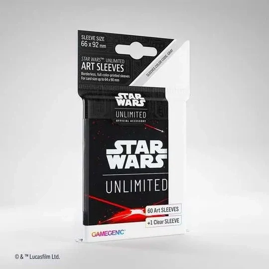 Unit Gamegenic Star Wars: Unlimited Art Sleeves - Space Red