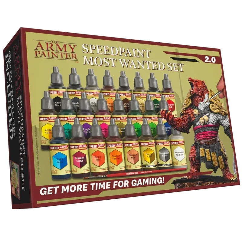 Speedpaint Most Wanted Set 2.0 - Army Painter Speedpaint Most Wanted Set 2.0 - Army Painter