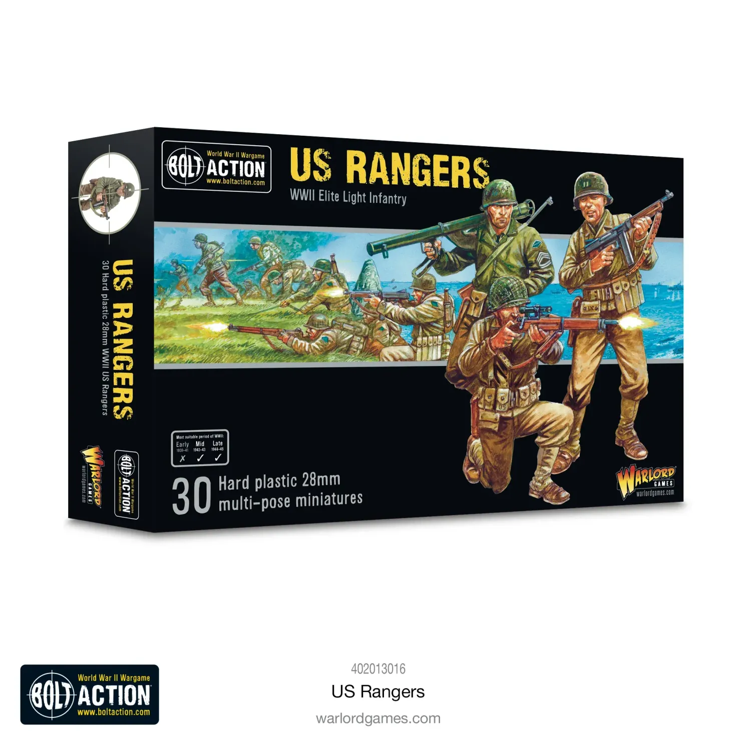 US Rangers - Bolt Action - Warlord Games