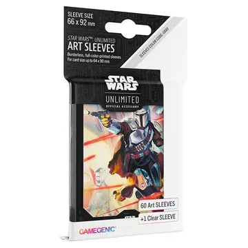 Gamegenic Star Wars: Unlimited Art Sleeves - Mandalorian